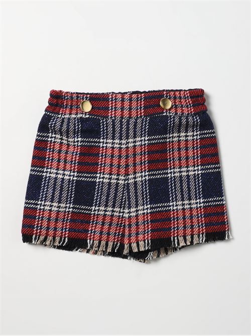 SHORTS TARTAN CHECK SCOZZ MONNALISA | 110423 0310/5643